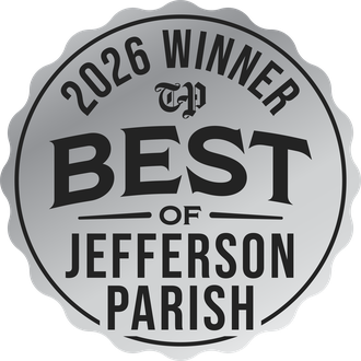2026 Best of Jefferson Parish Silver Winner badge